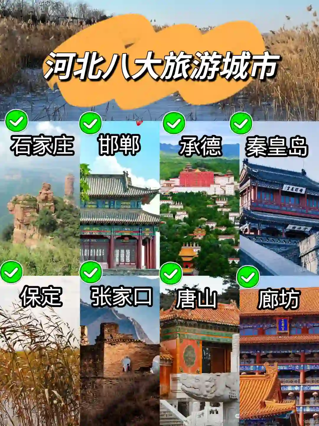 河北旅游景点合集