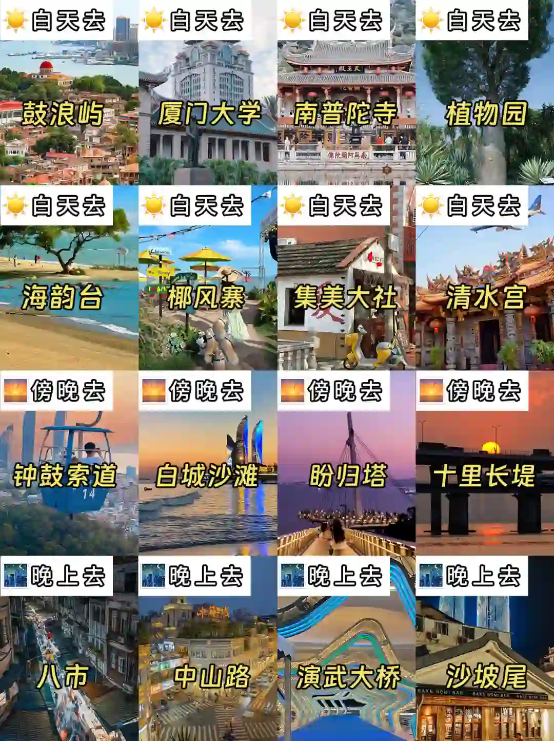 厦门旅游‼️热门景点攻略，有这篇就够了