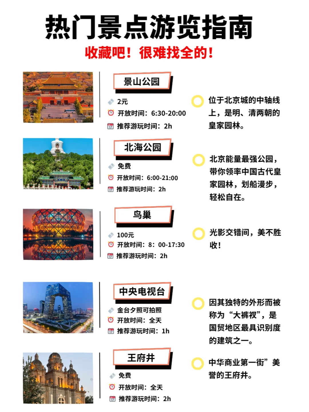 ✅终于有人把北京旅游讲明白了！放心冲~