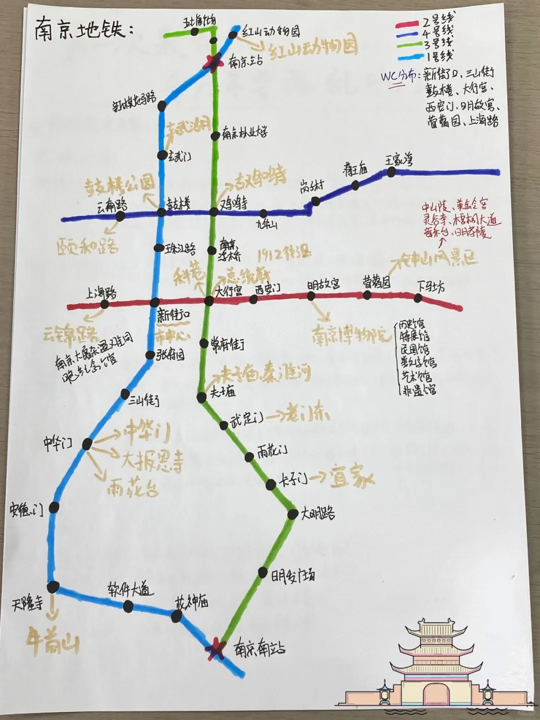 南京2日游🚶‍♀️懒人不绕路版旅游攻略