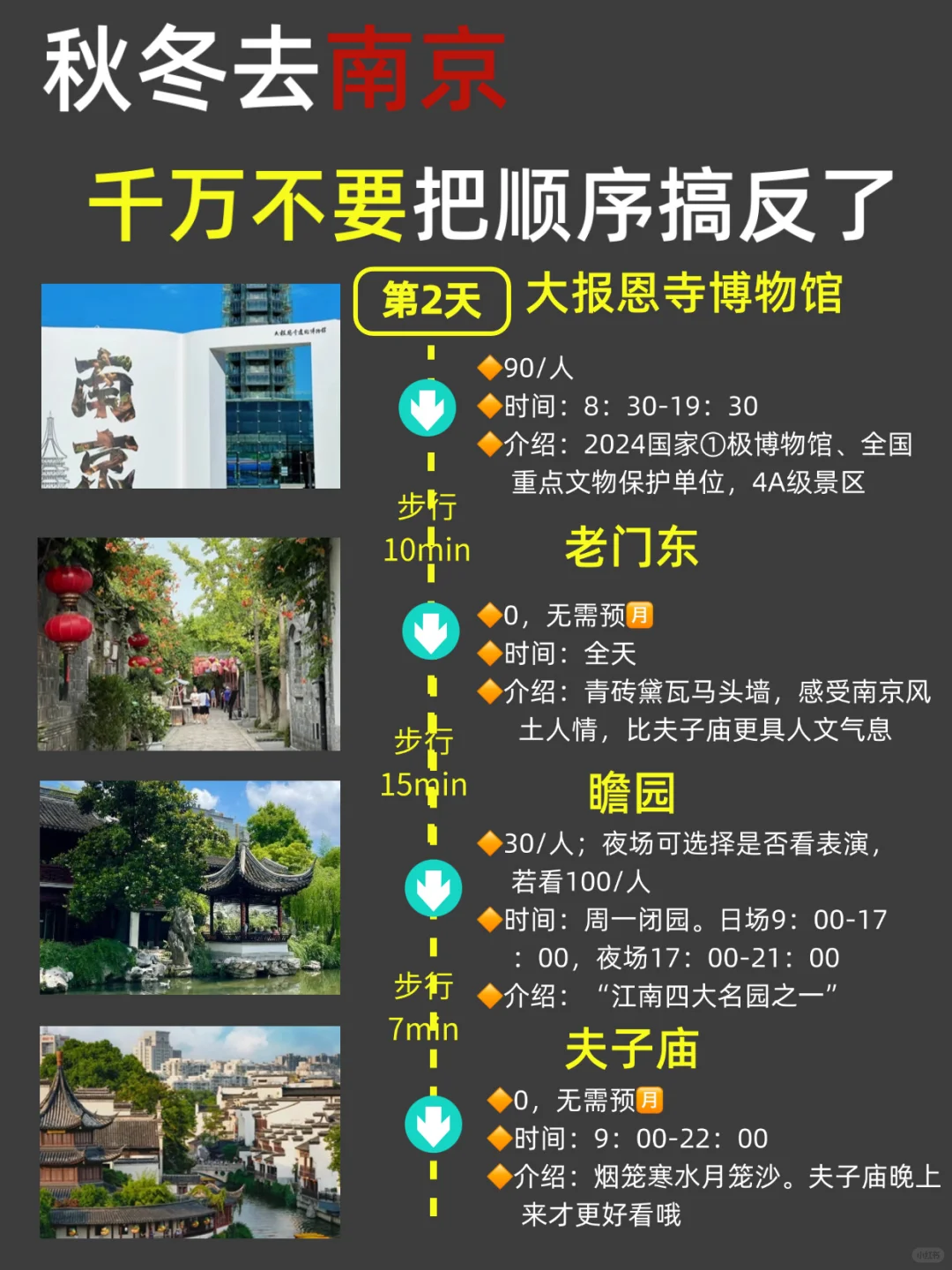 11-12月南京旅游‼️超全版懒人攻略