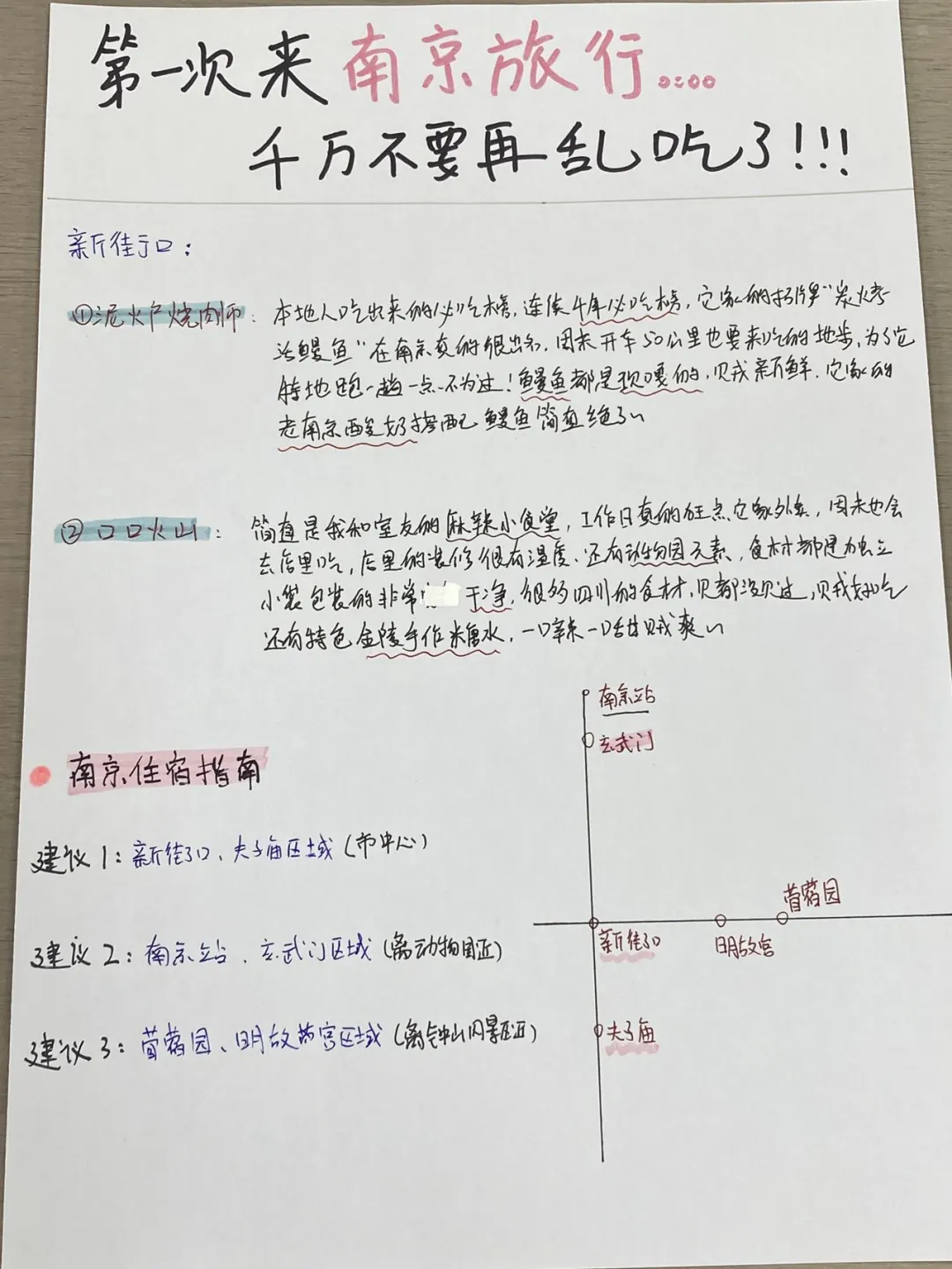 南京2日游🚶‍♀️懒人不绕路版旅游攻略