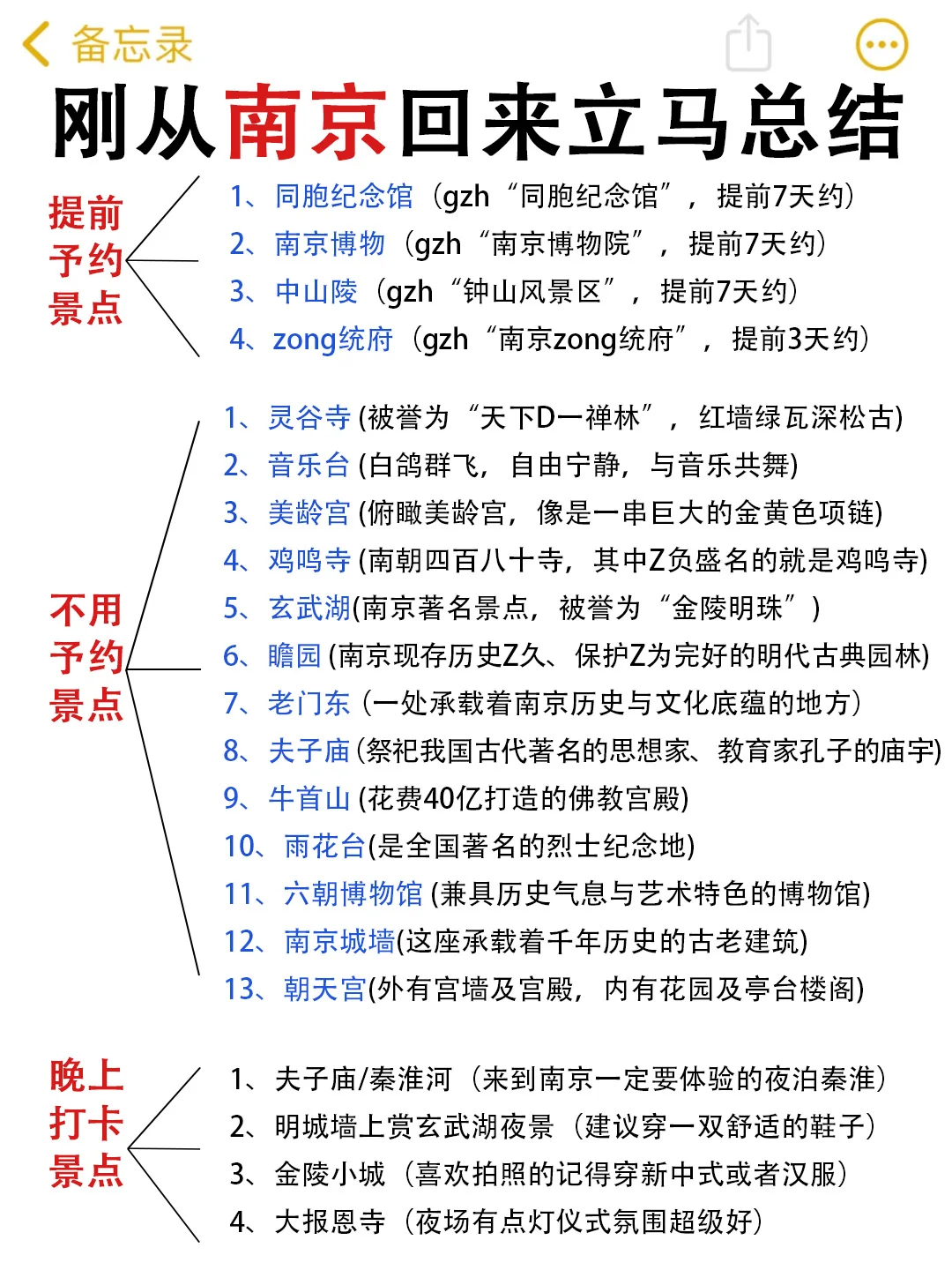 听劝，看完再决定要不要来南京😂