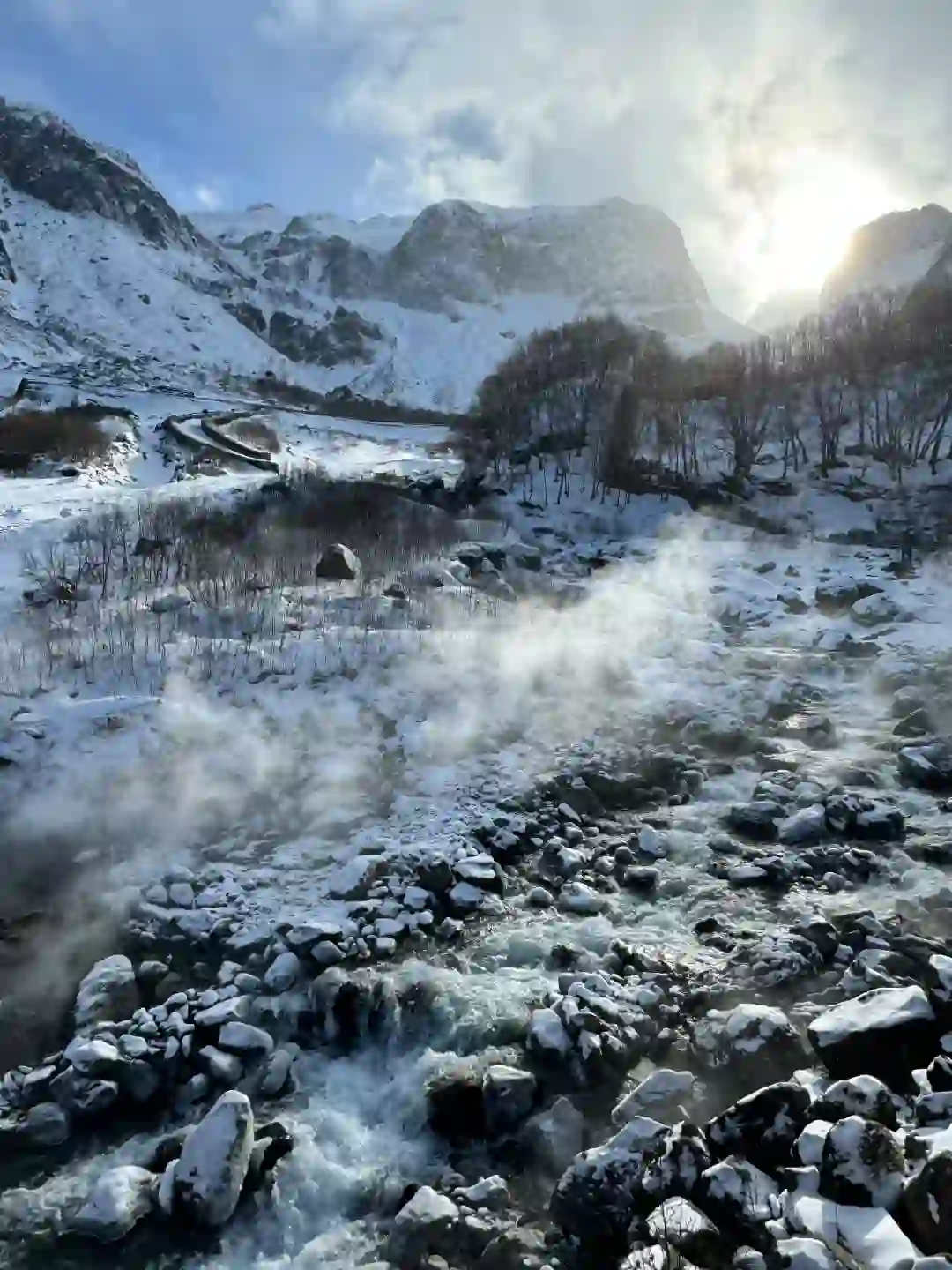 长！白！山！下雪了美到封神❄️