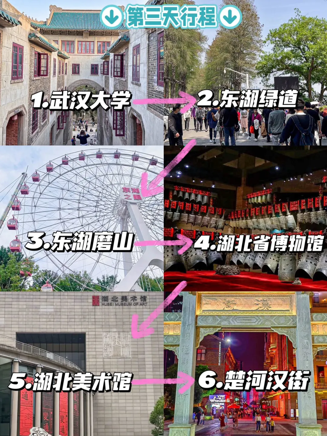 （第一次）去武汉旅游攻略！！3天2晚省钱💰版！！