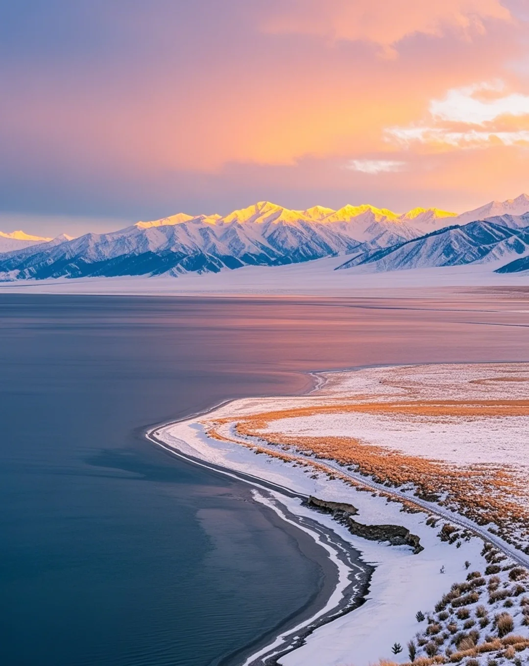 赛里木湖 | 冬季梦幻蓝冰之旅