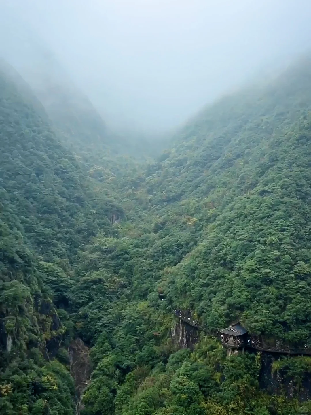 太震撼了！果真是低调的隐世仙山⛰️