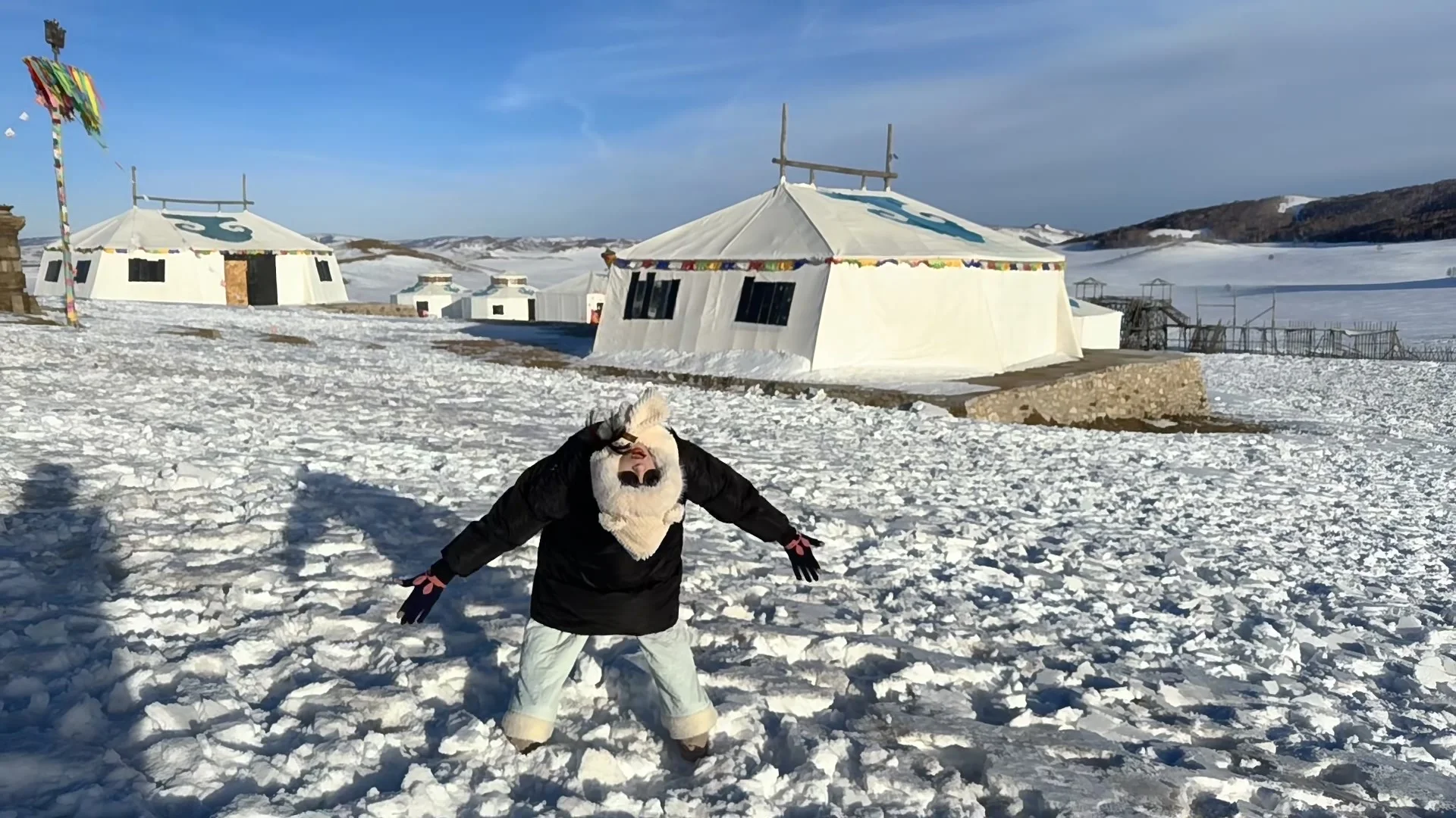 放弃哈尔滨了，高铁直达玩雪地❄先冲了‼