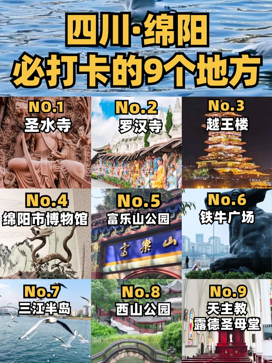 🏙️绵阳必去景点合集，新手必看🏙️
