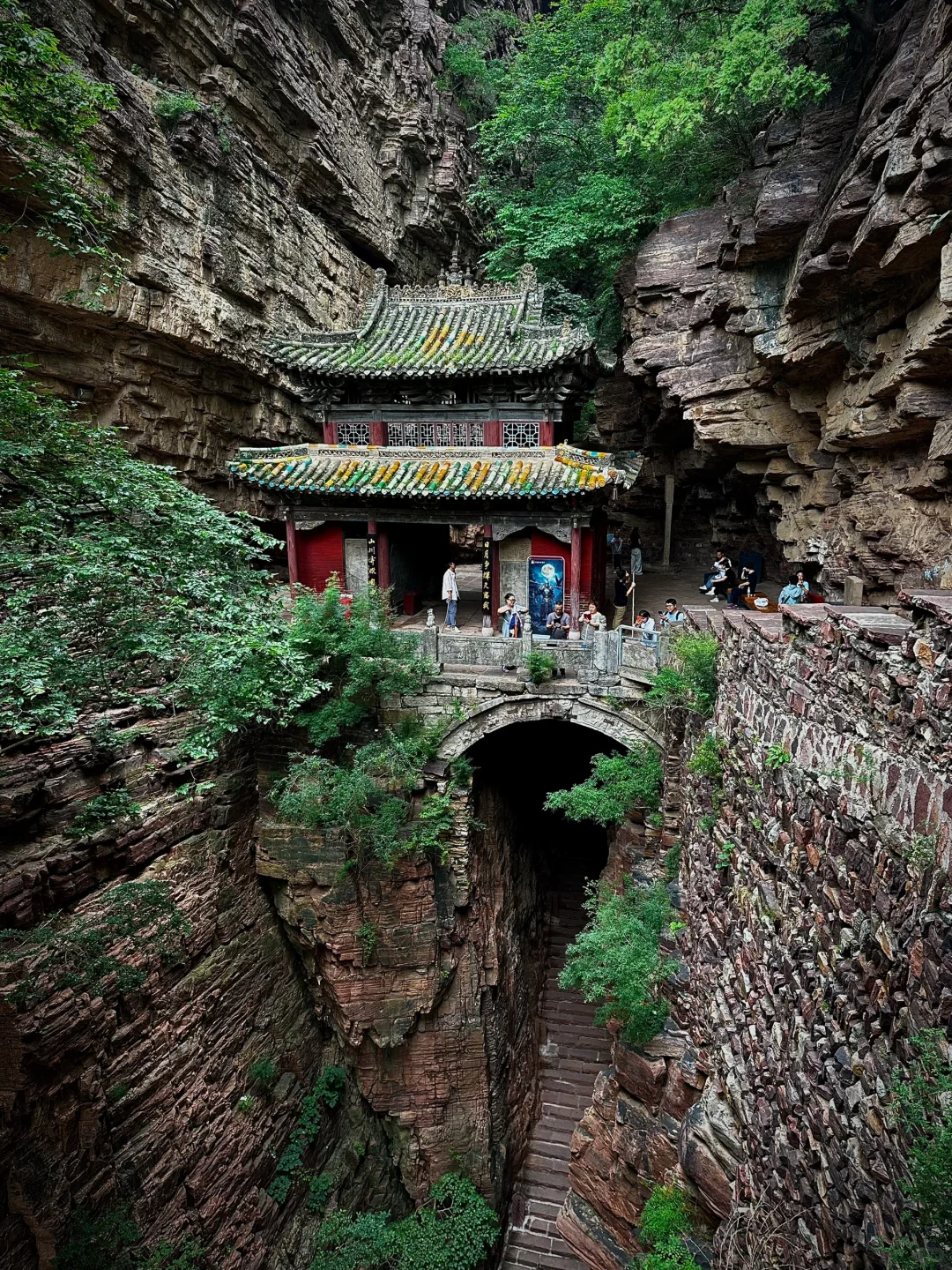 石家庄苍岩山，打卡《黑神话悟空》原型古建筑