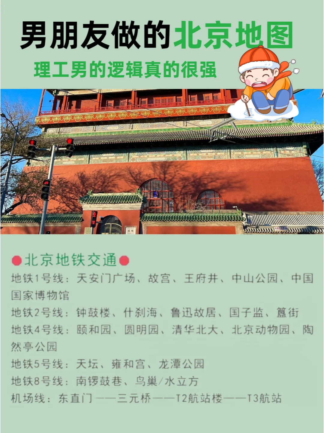刚从北京回来🥶劝退所有不做攻略的人