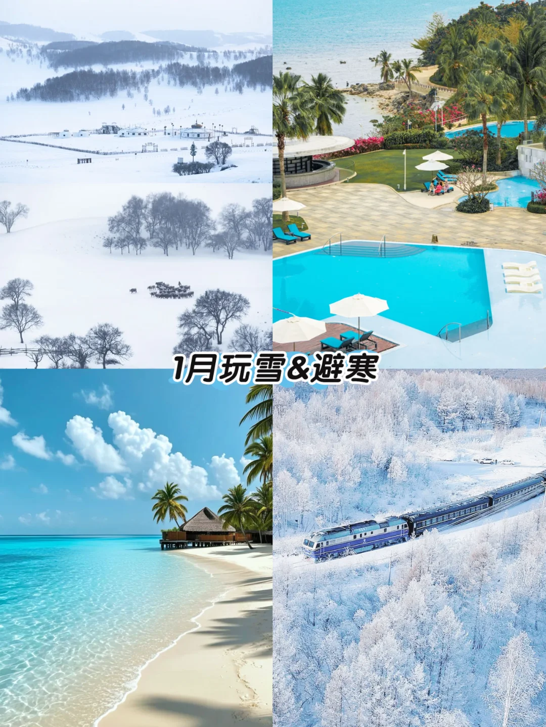 2025全年旅行计划✨按月份解锁最佳旅行地