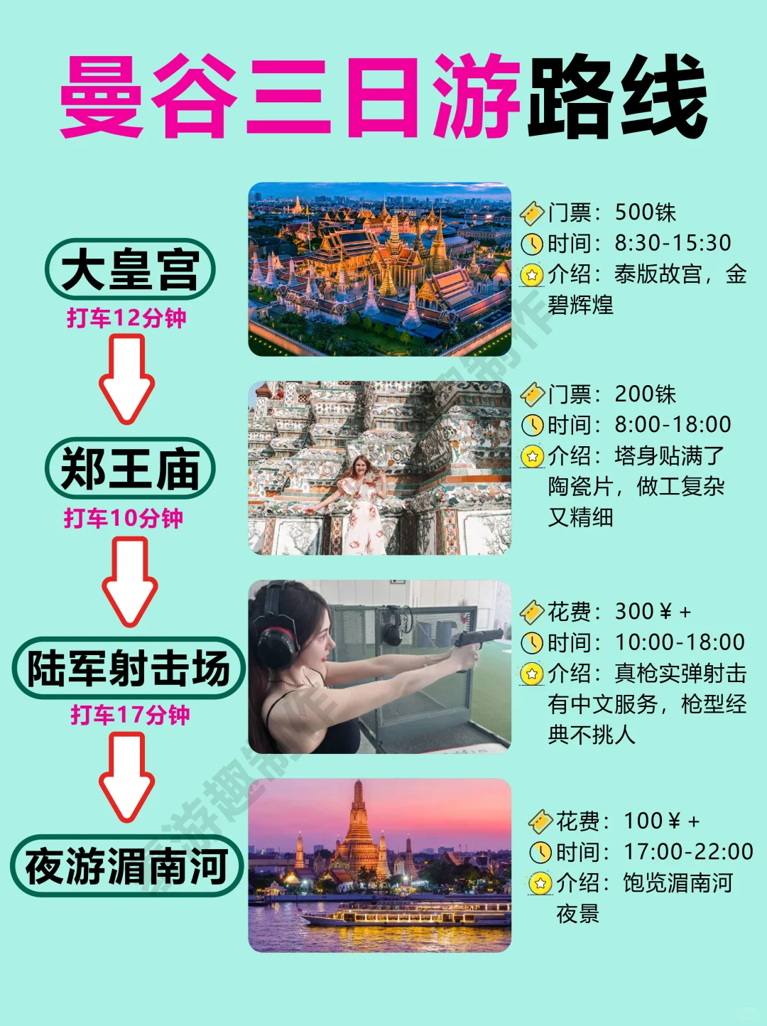 参考答案来啦❗曼谷三日游路线攻略