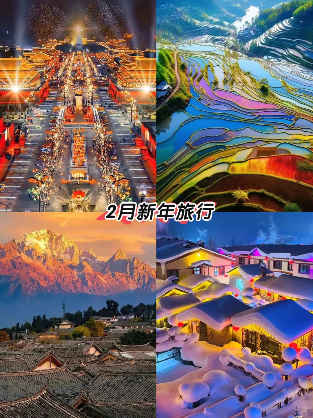 2025全年旅行计划✨按月份解锁最佳旅行地