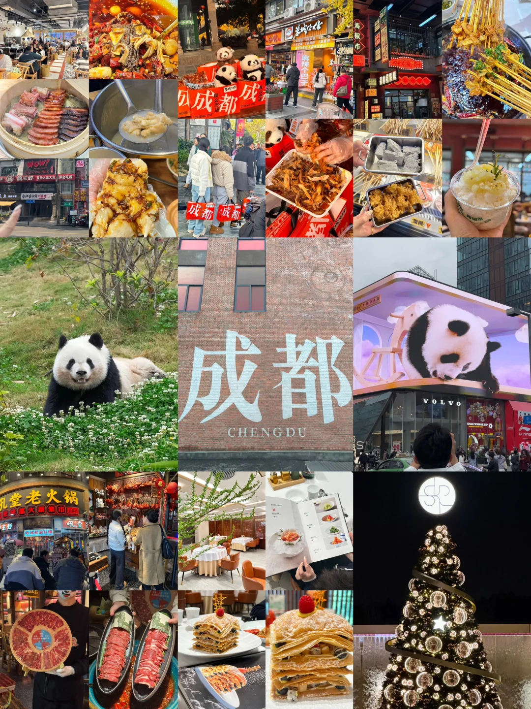 刚从成都回来。。。旅游攻略纯分享（好好玩🥺