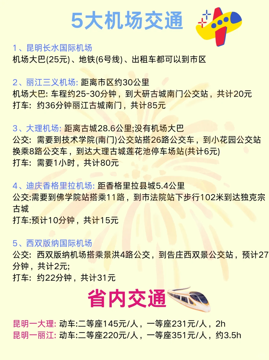 2025版🔥云南旅游👉🏻不绕路攻略✔