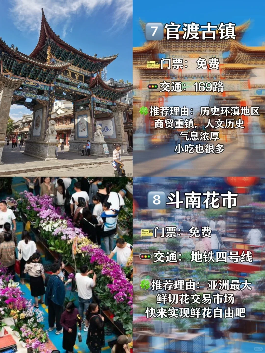 昆明必去九大景点❗适合深度Citywalk❗❗❗