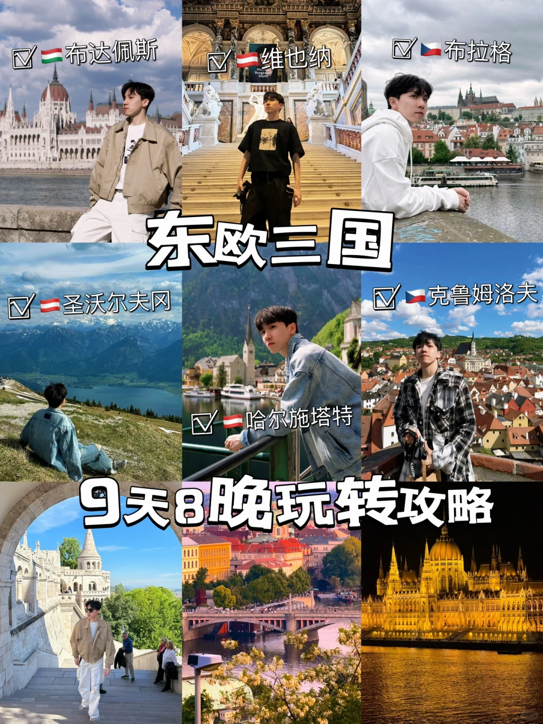 匈牙利｜奥地利｜捷克｜中欧自由行保姆攻略‼️