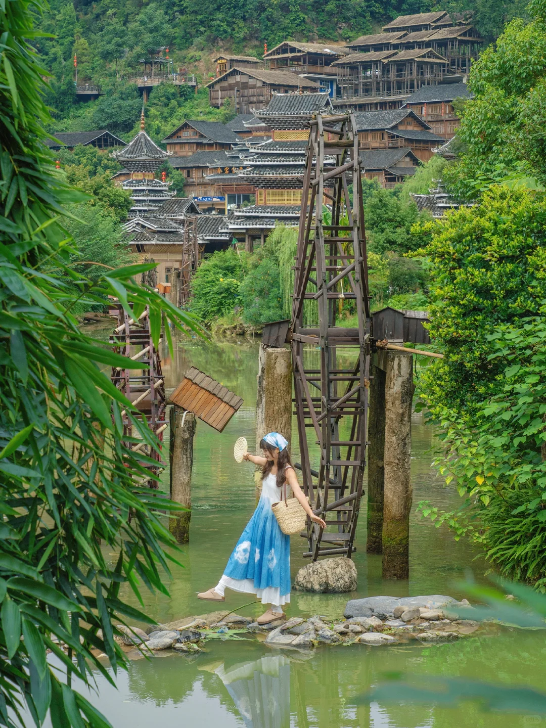 高铁直达🌿走进现实版千与千寻田园古村落！！