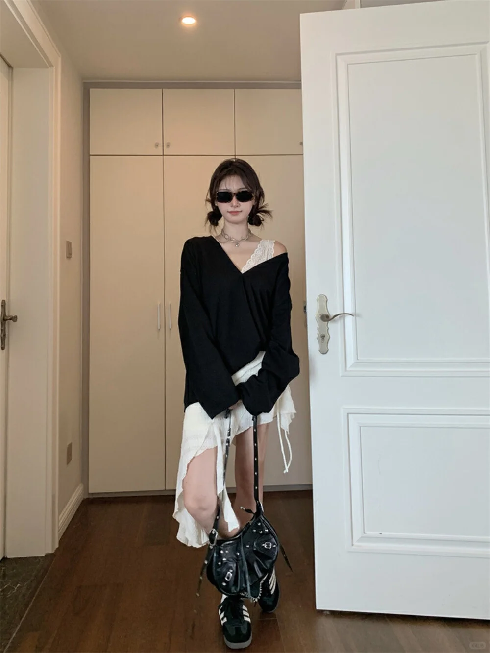 秋季必备辣妹显瘦套装