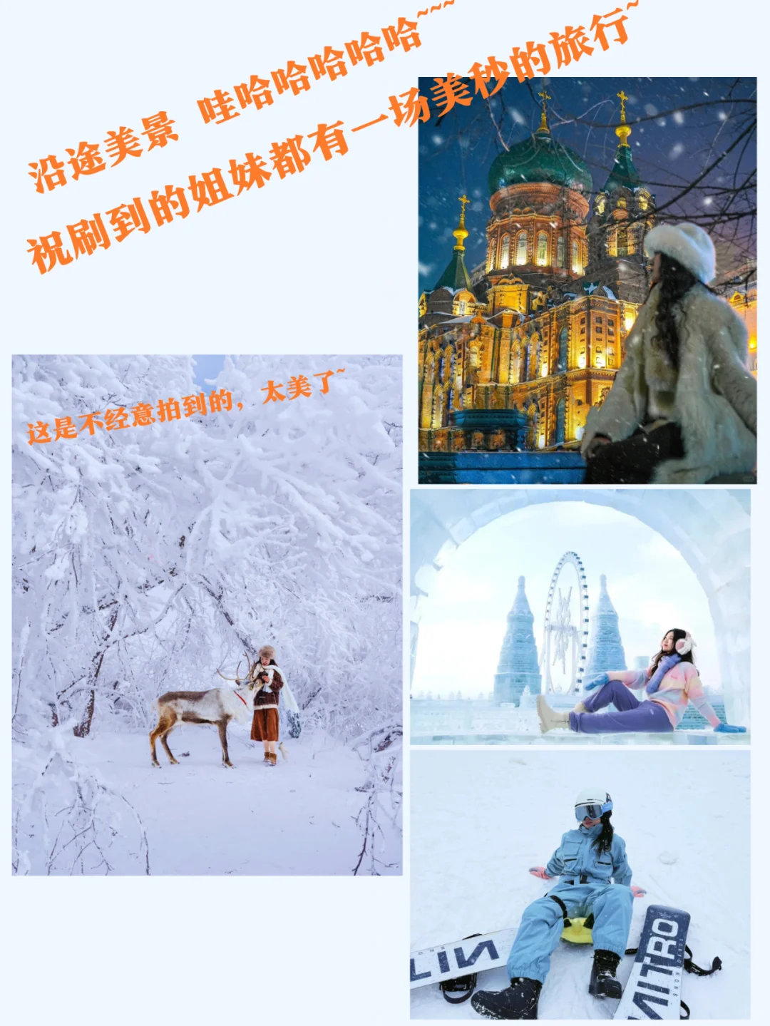 1-2月哈尔滨-雪乡旅游必看！超全旅游攻略