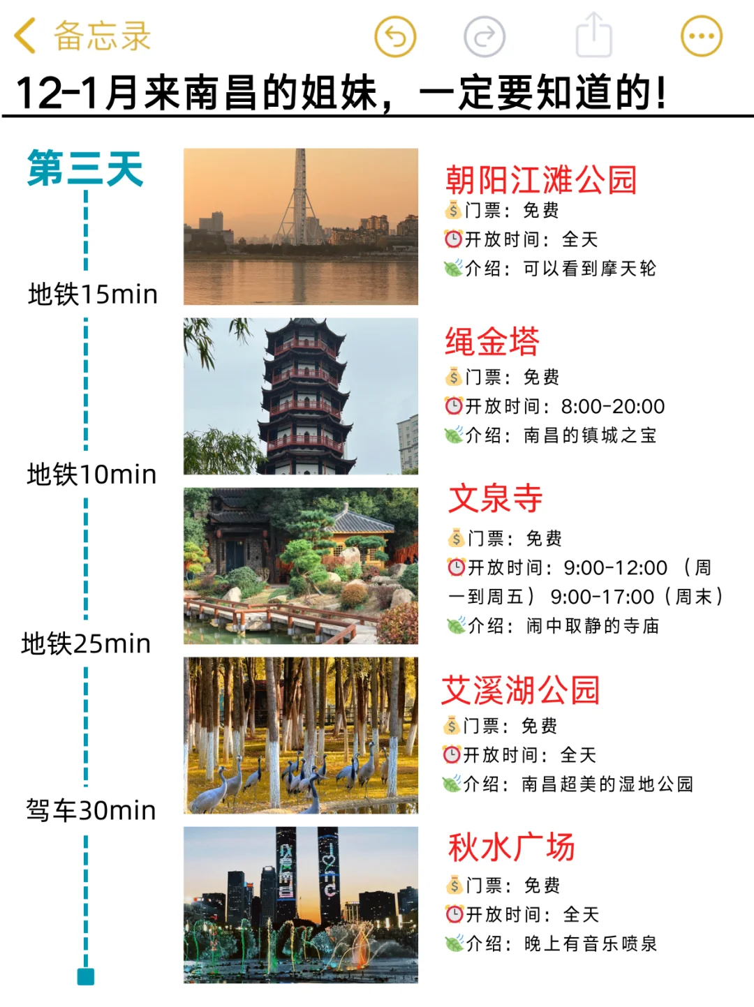 南昌现状！写给12月去南昌的姐妹们……