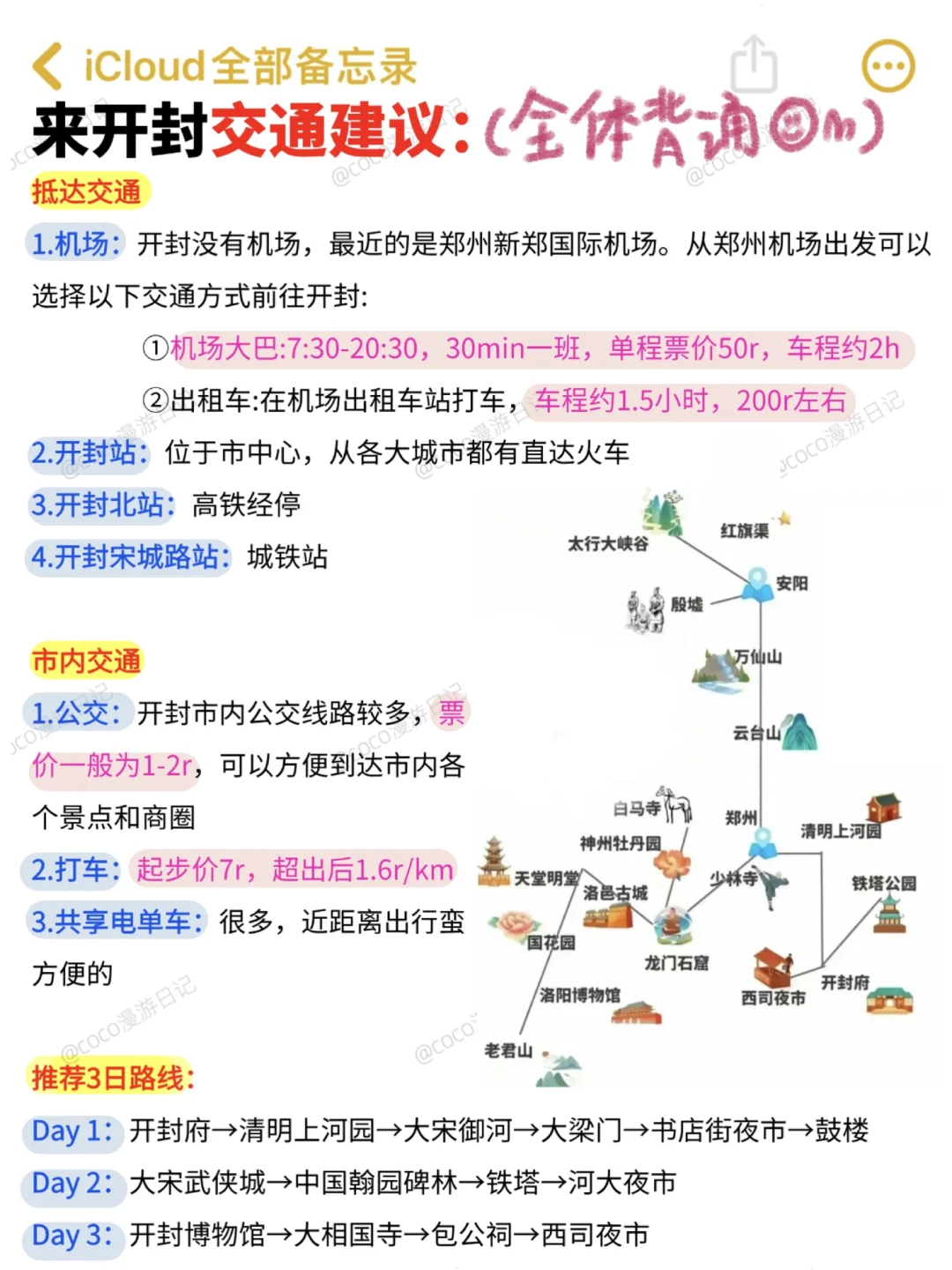 12月不做攻略千万别来开封‼️（衣食住行版