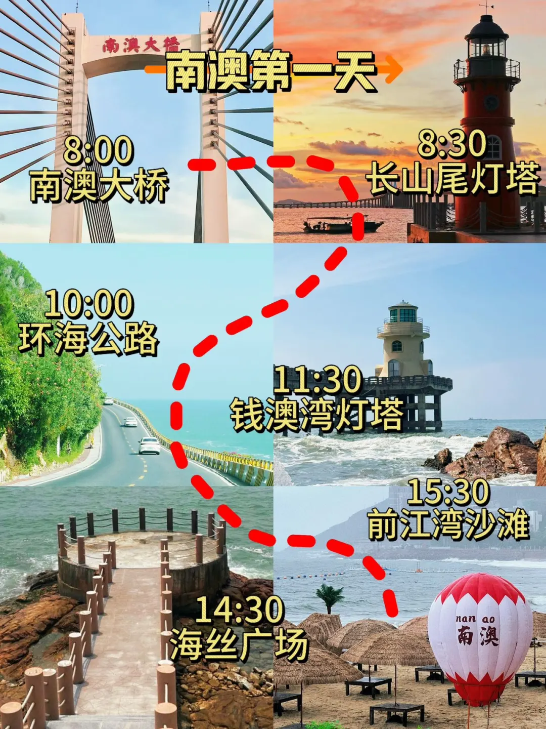 特种兵→南澳→潮州2天一夜逛吃旅游攻略