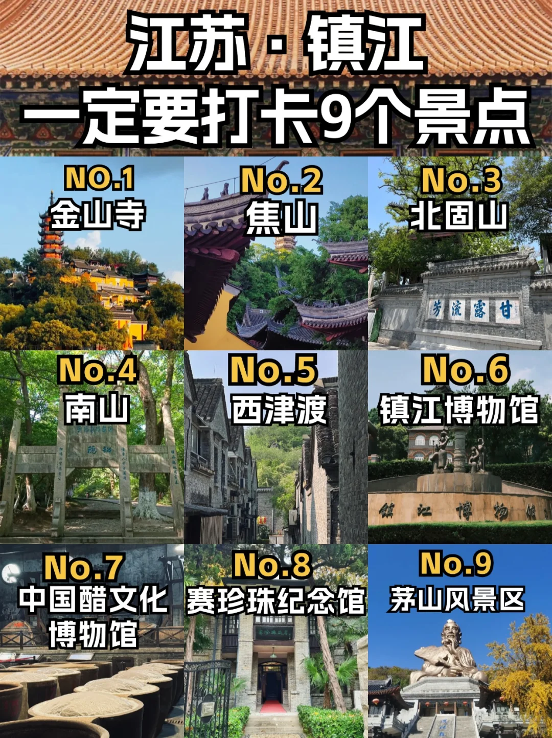 江苏旅行·镇江景点超全攻略
