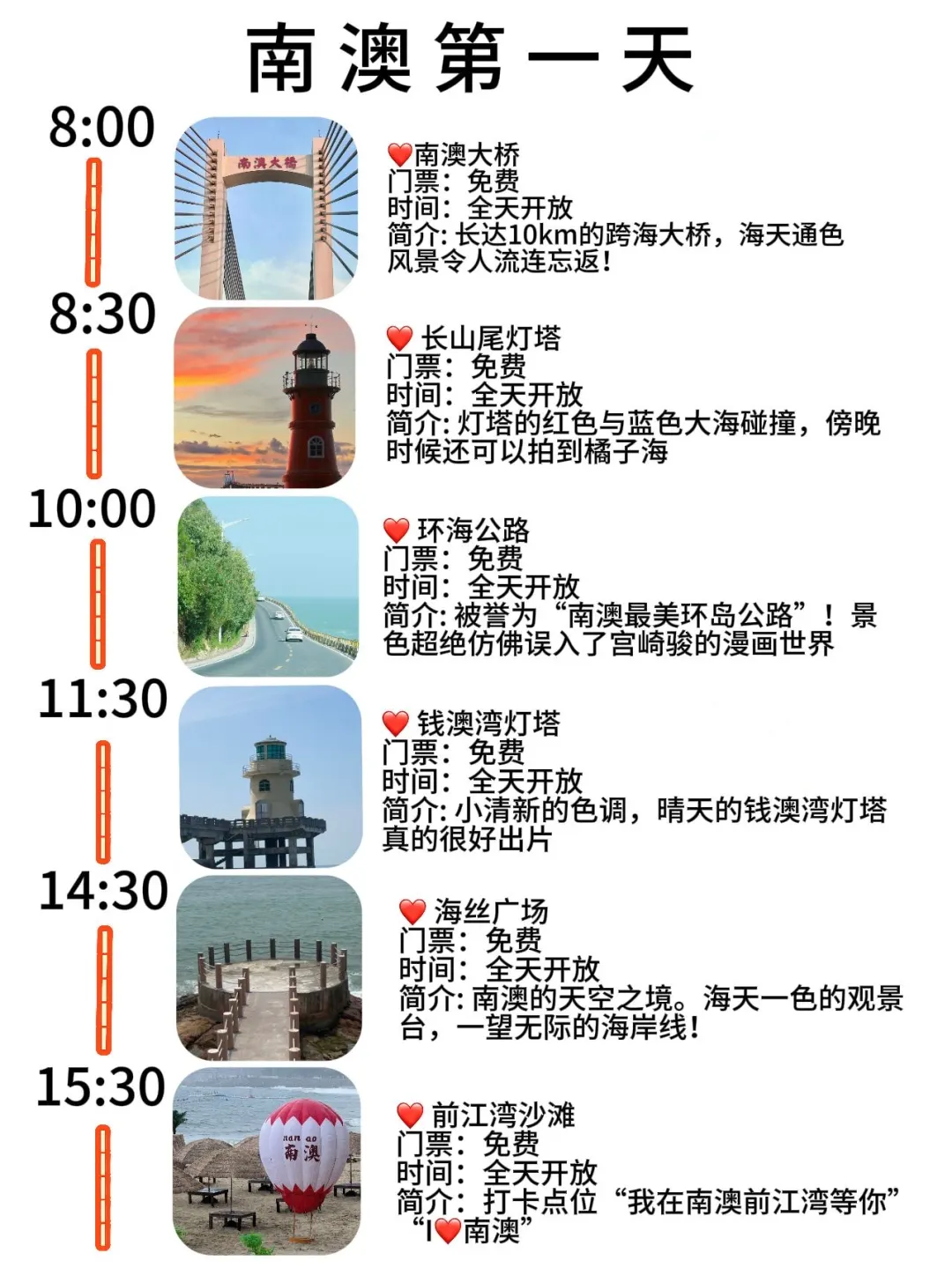特种兵→南澳→潮州2天一夜逛吃旅游攻略