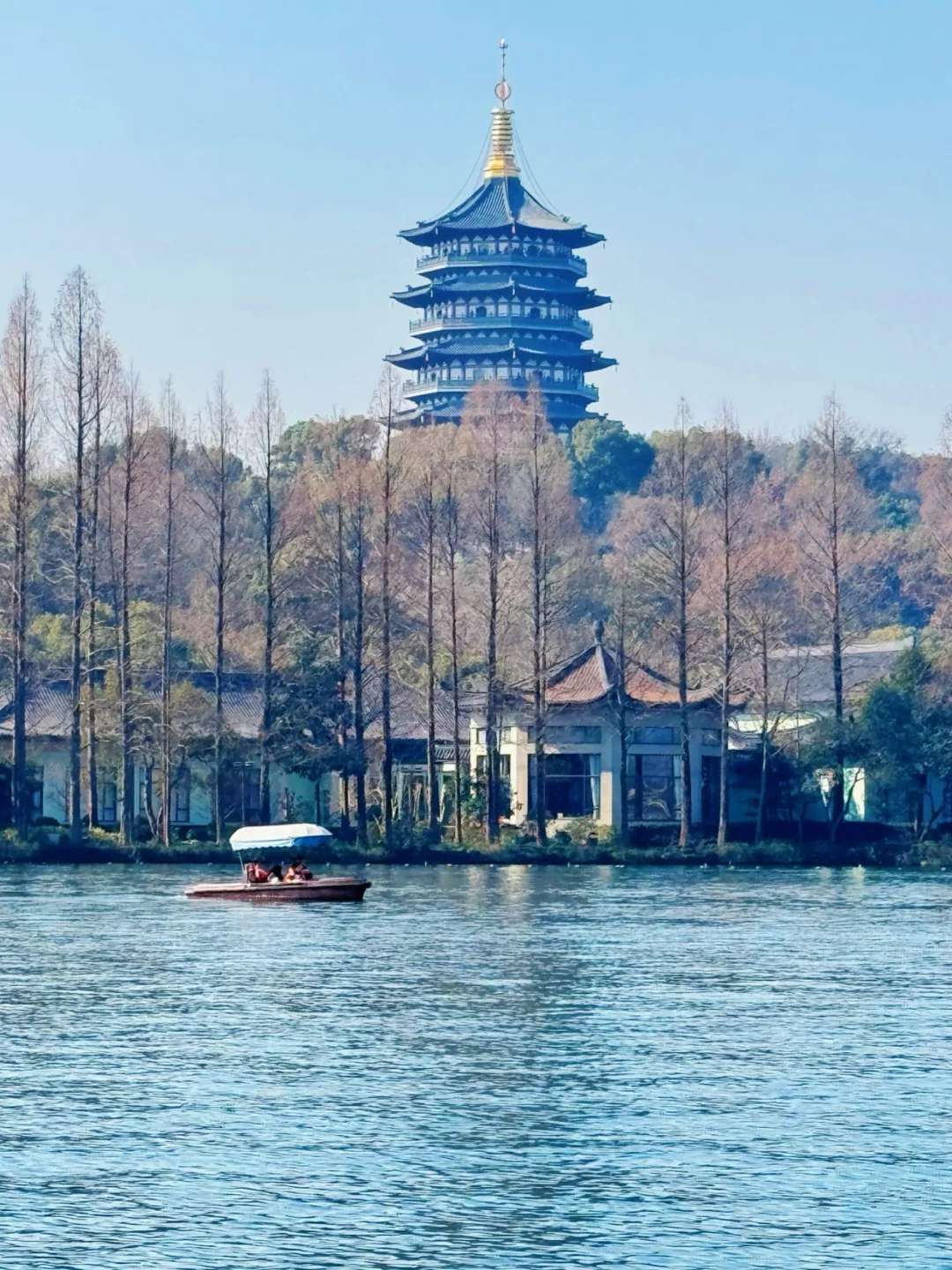 杭州遛娃｜今天的西湖太美了，看一眼就……
