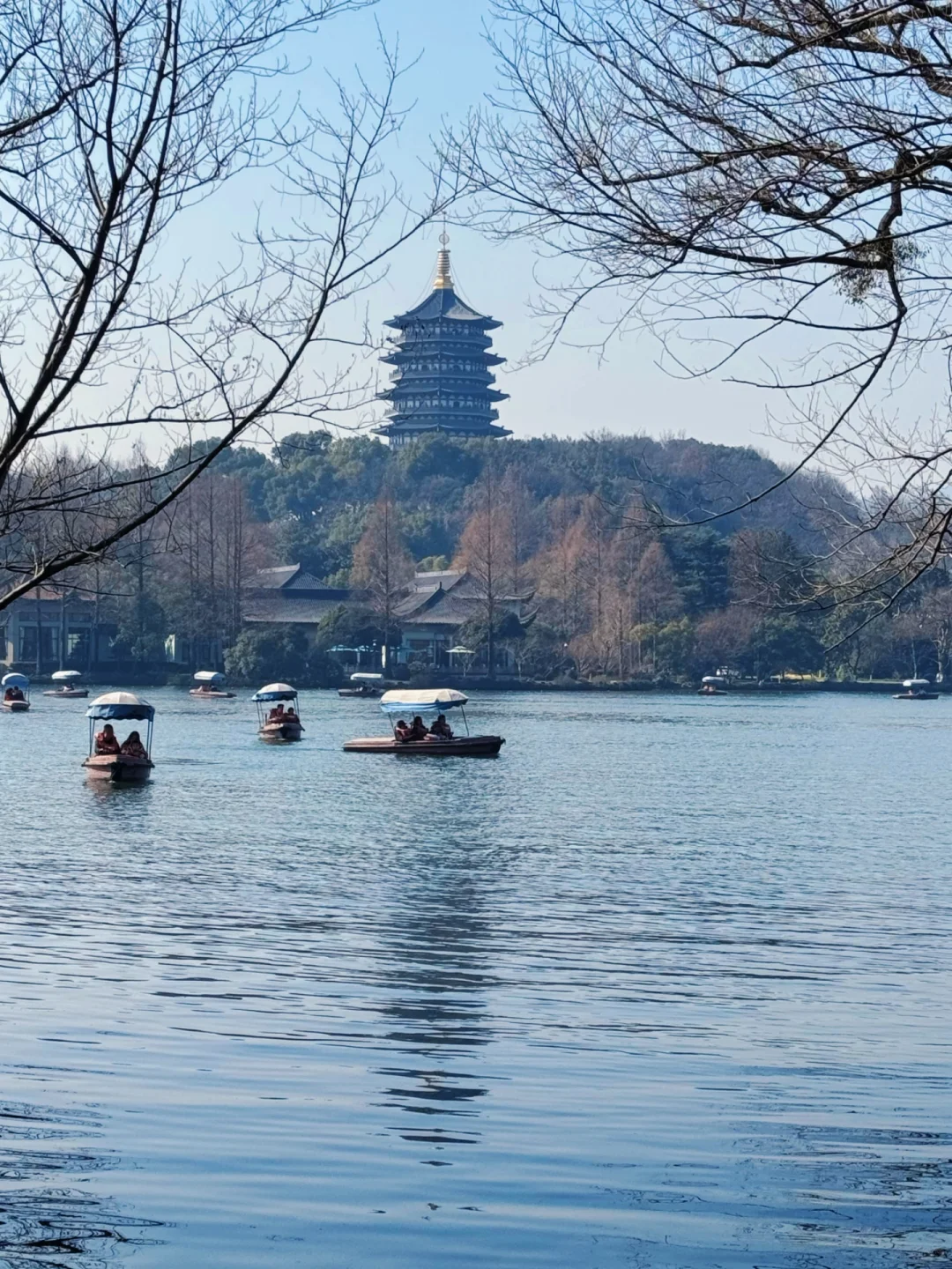 杭州遛娃｜今天的西湖太美了，看一眼就……