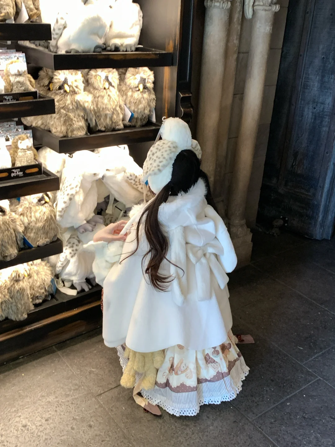 穿lolita来环球影城玩啦！！！