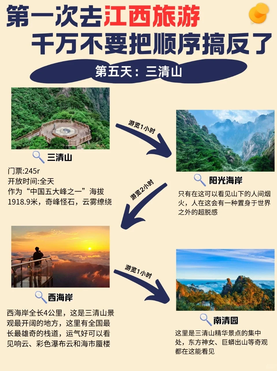 这才是江西春季旅游的正确方式😭别玩错了