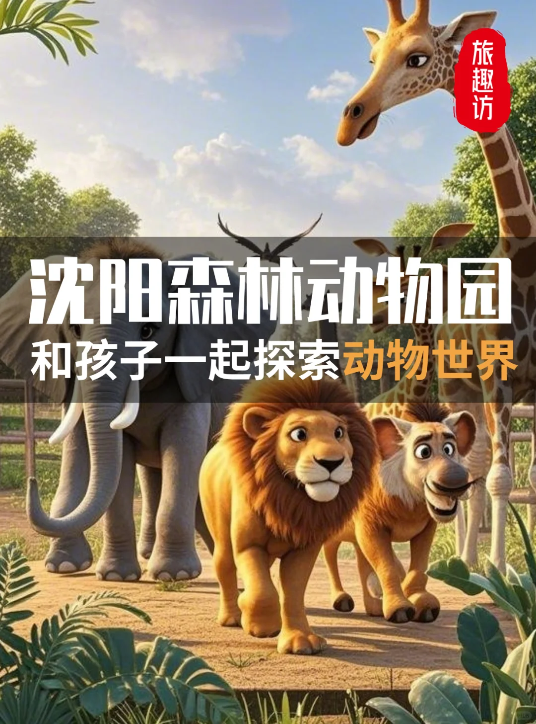 沈阳森林动物园和萌宠一起解锁治愈系大片