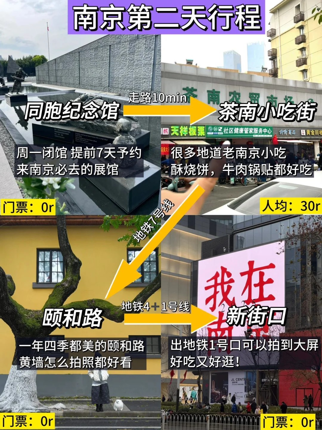 刚从南京回来‼️亲身体验：真的不要背包😭