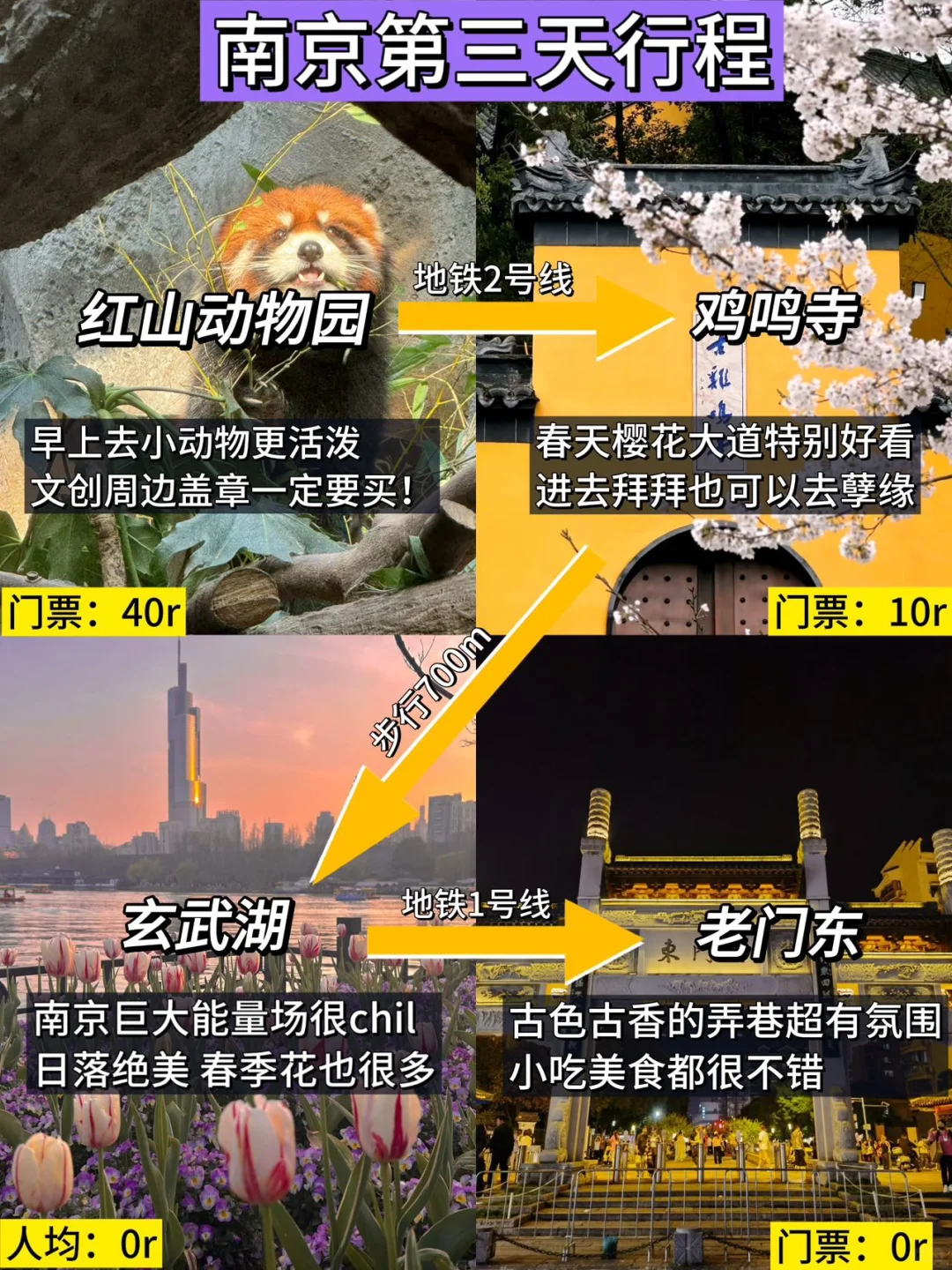 刚从南京回来‼️亲身体验：真的不要背包😭