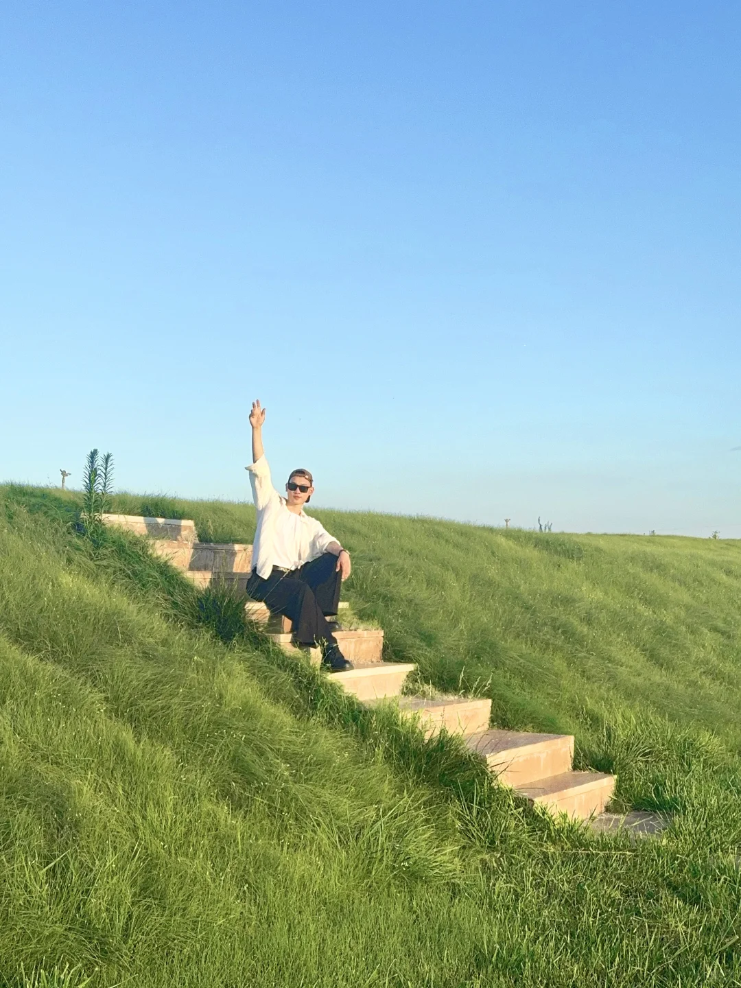 赵王城遗址公园｜这片草坪太出片啦！敲治愈✅
