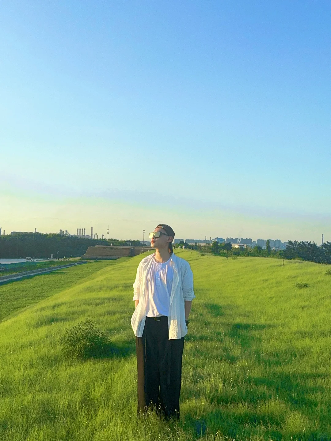 赵王城遗址公园｜这片草坪太出片啦！敲治愈✅