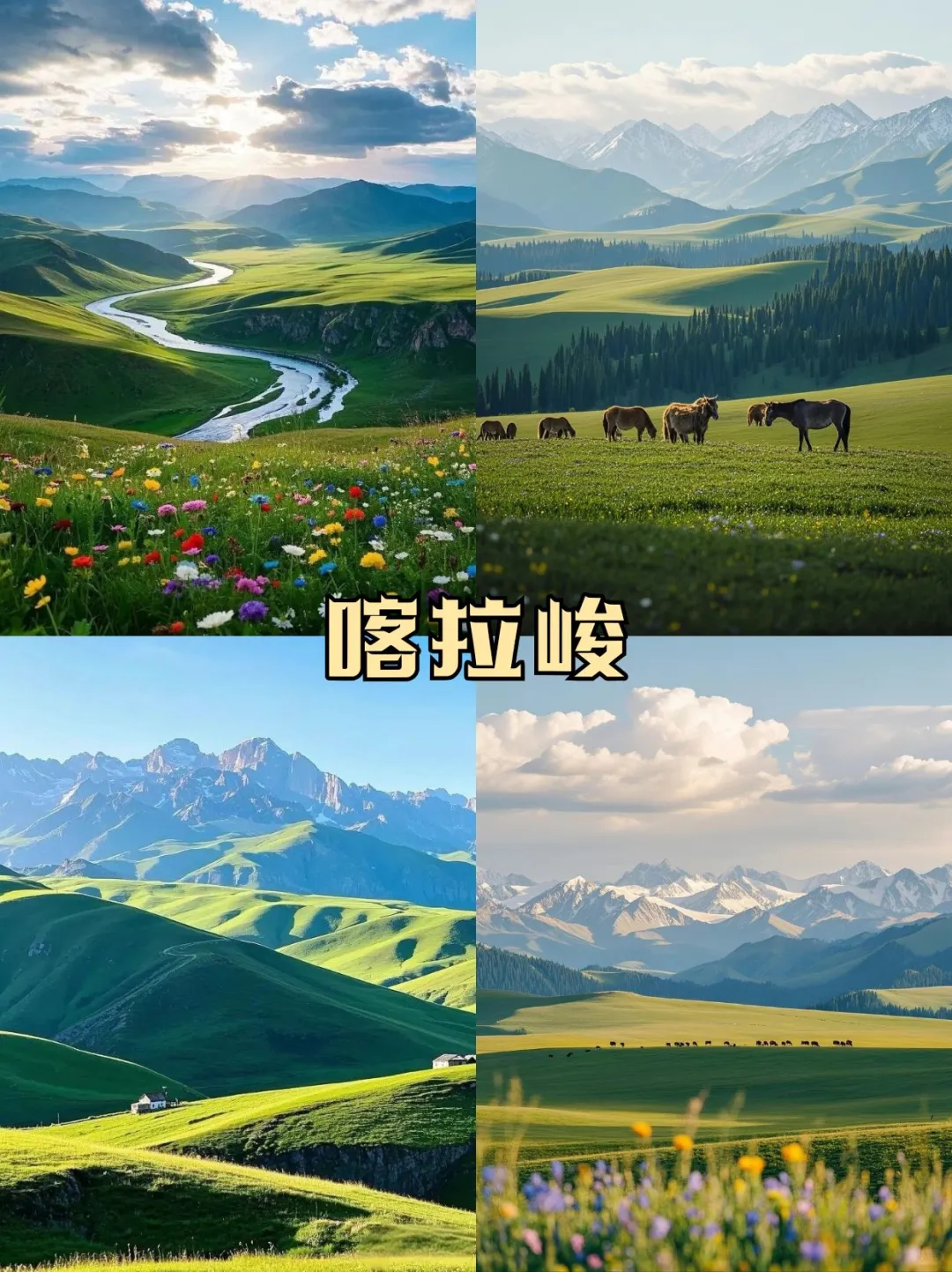 错峰旅游｜别等 6 月人挤人，5月去新疆伊犁