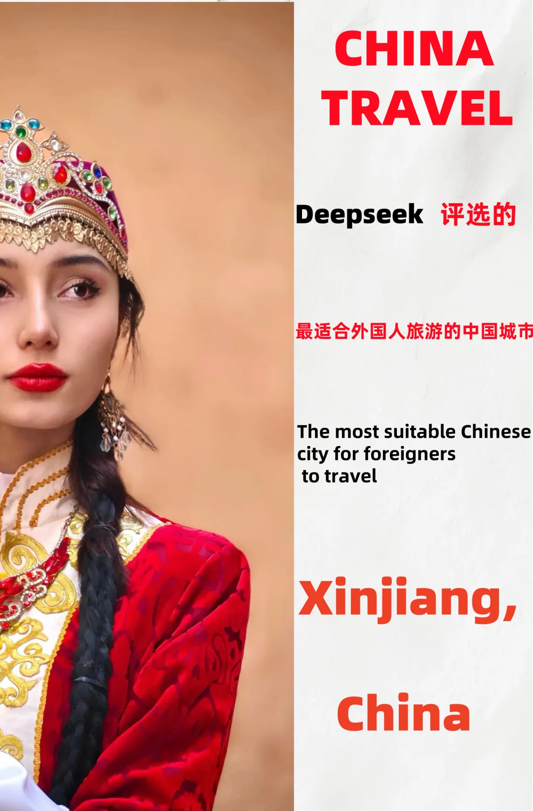 来自DeepSeek推J新疆旅游景点