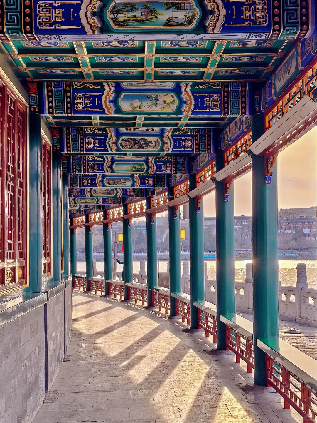 烟花三月下北海，不愧是老祖宗的🌸园！