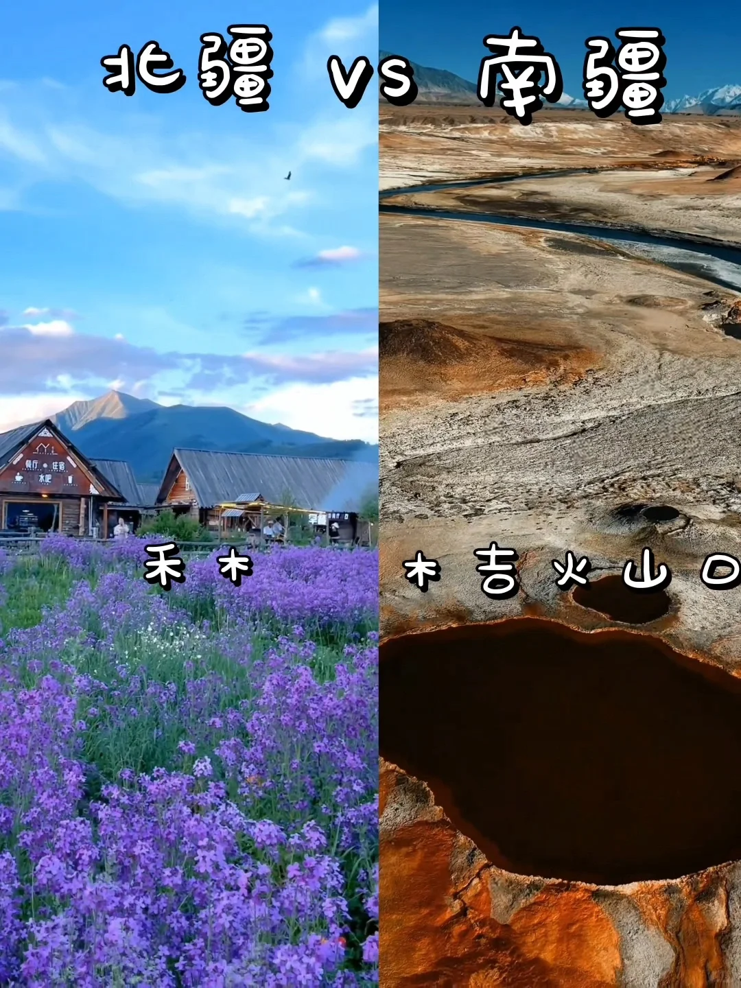 🏔 4-6月南疆VS北疆！真实测评+避坑指南