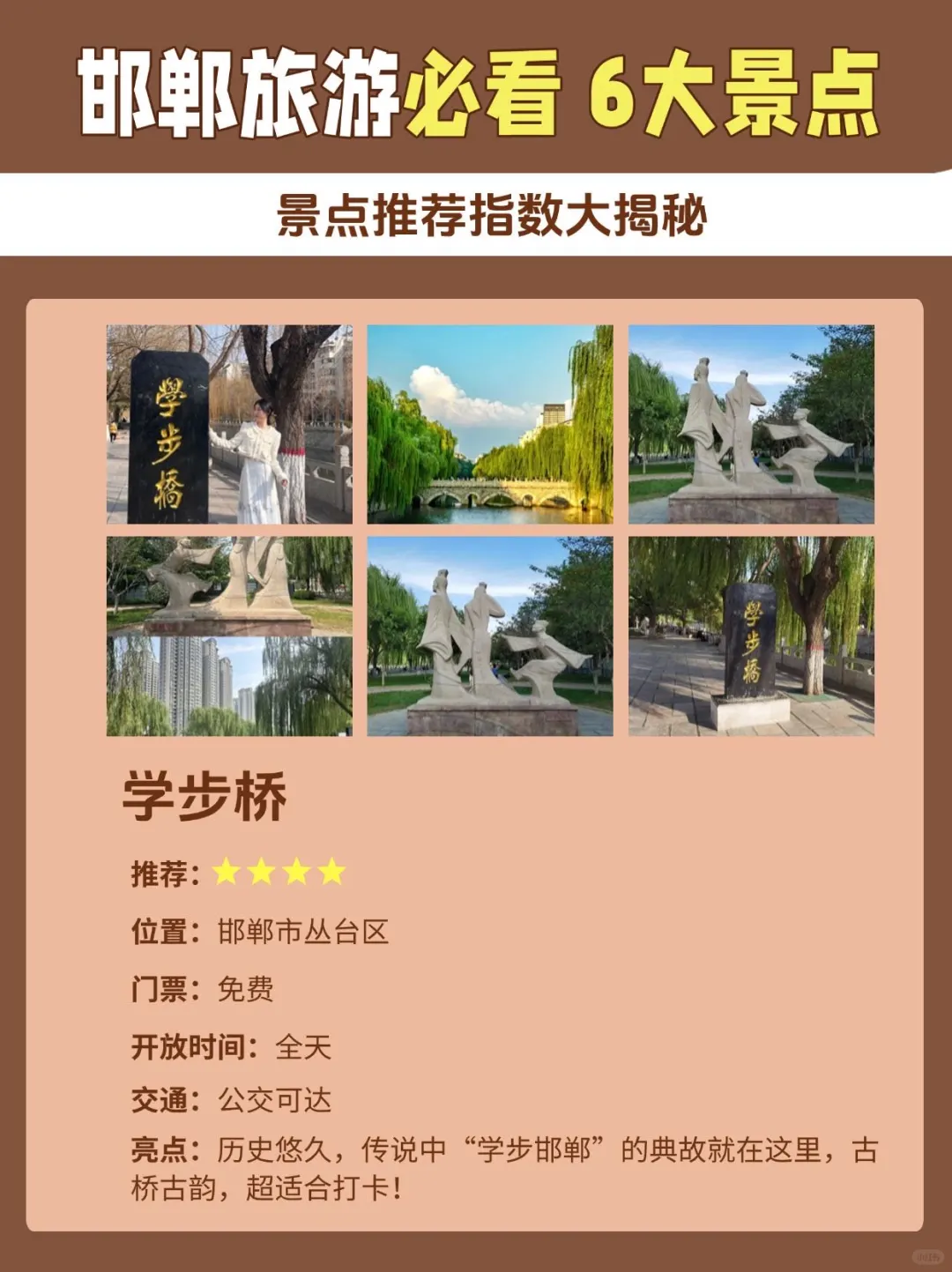 邯郸旅游必看！景点推荐指数大揭秘