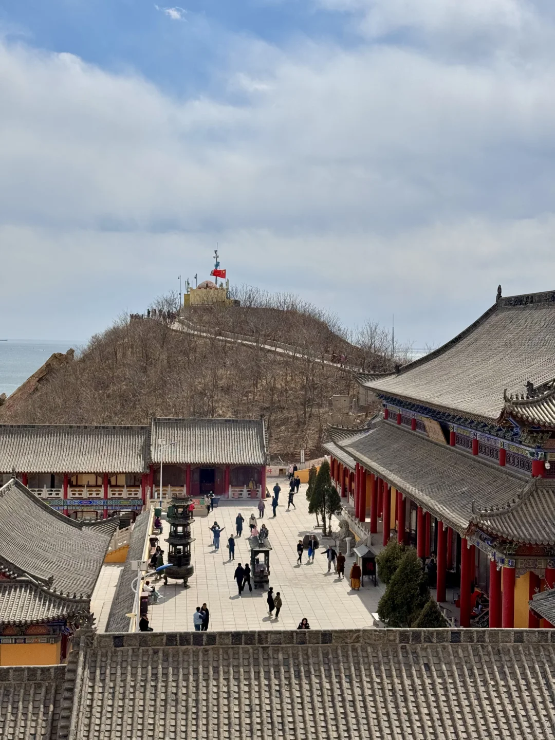 这里不是济州岛，是锦州笔架山