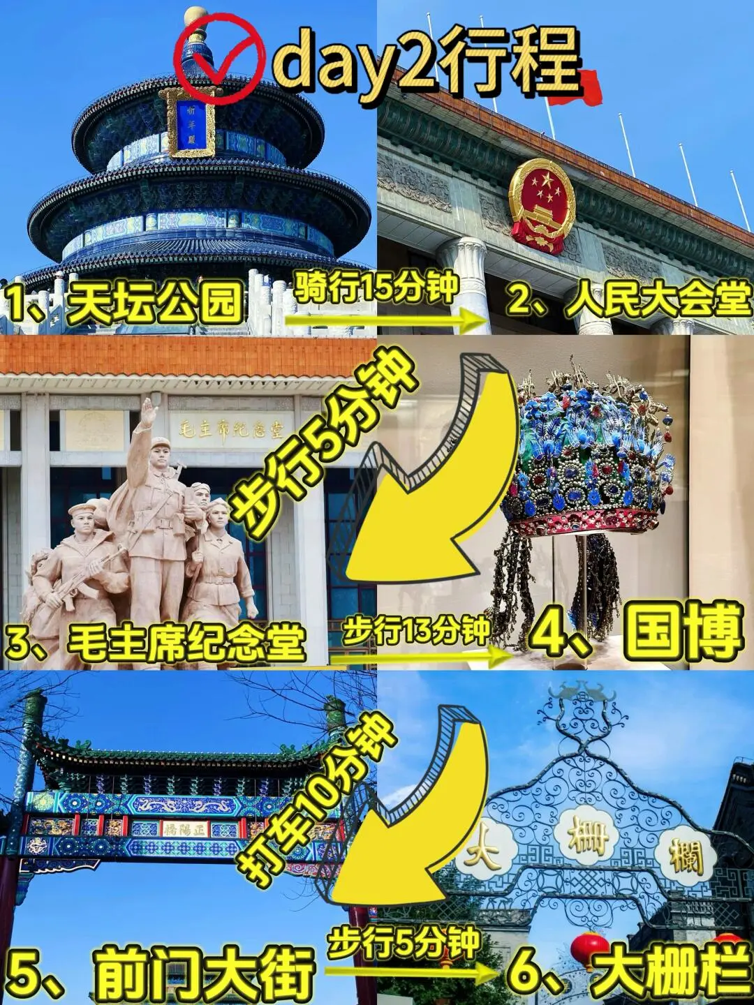 北京五天这么玩丨北京旅游丨行程安排
