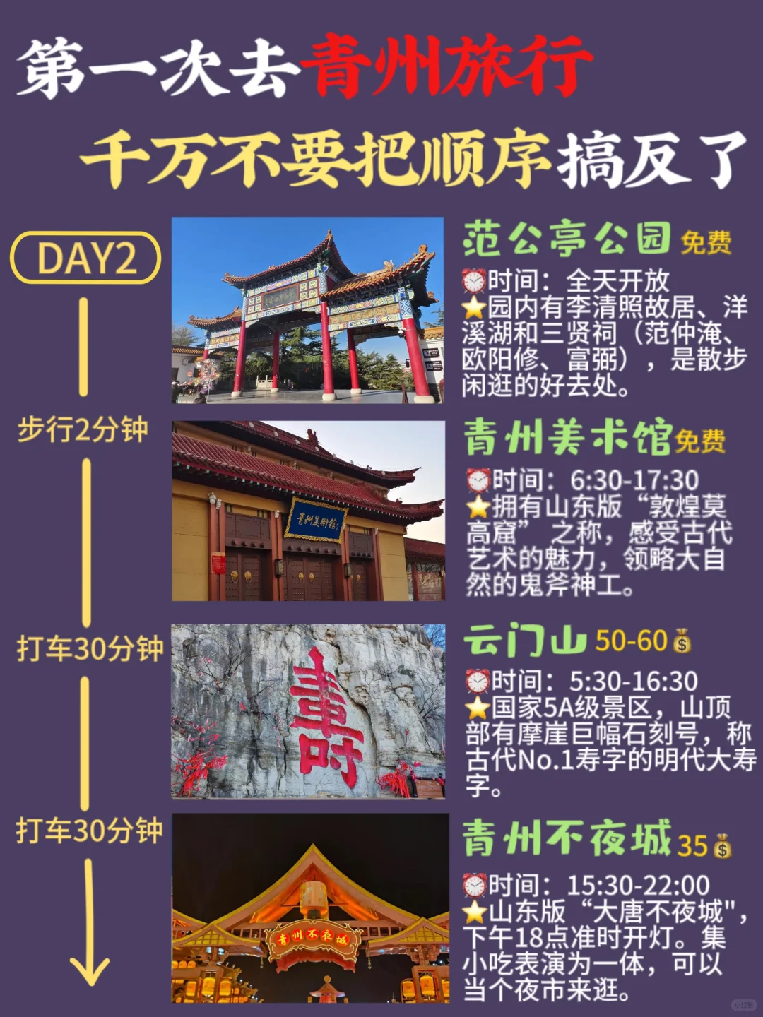 青州旅游攻略！两天一晚景点美食打卡路线