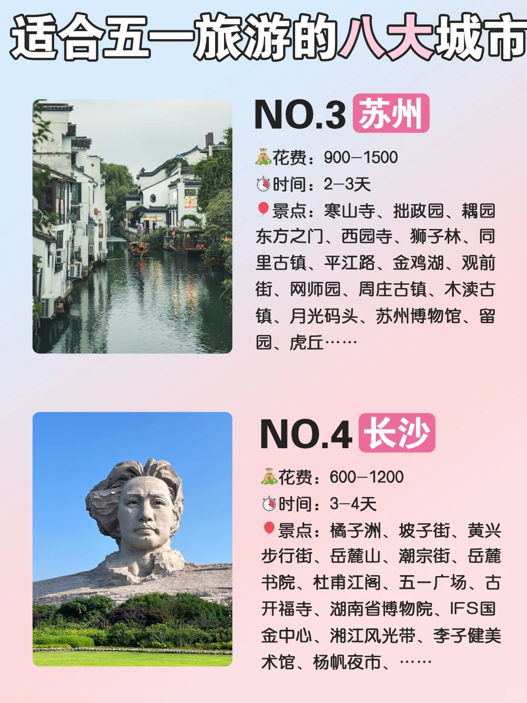 五一穷游可以去这些地方‼不费钱✅附攻略