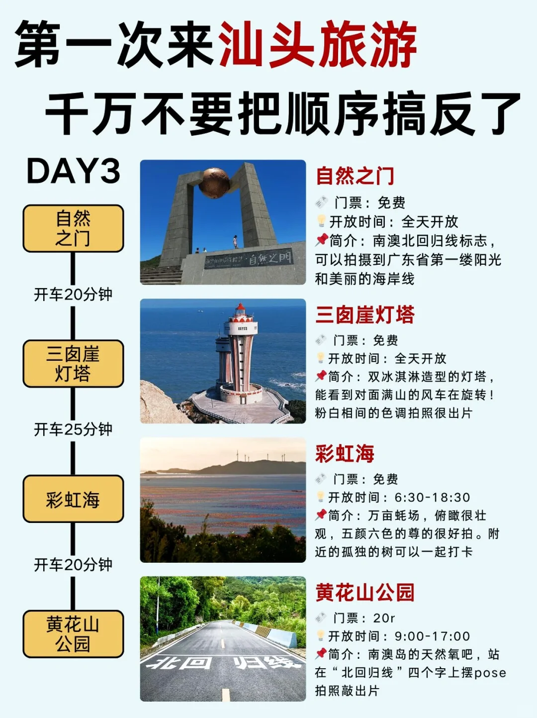 51汕头旅游攻略!!景点大全！