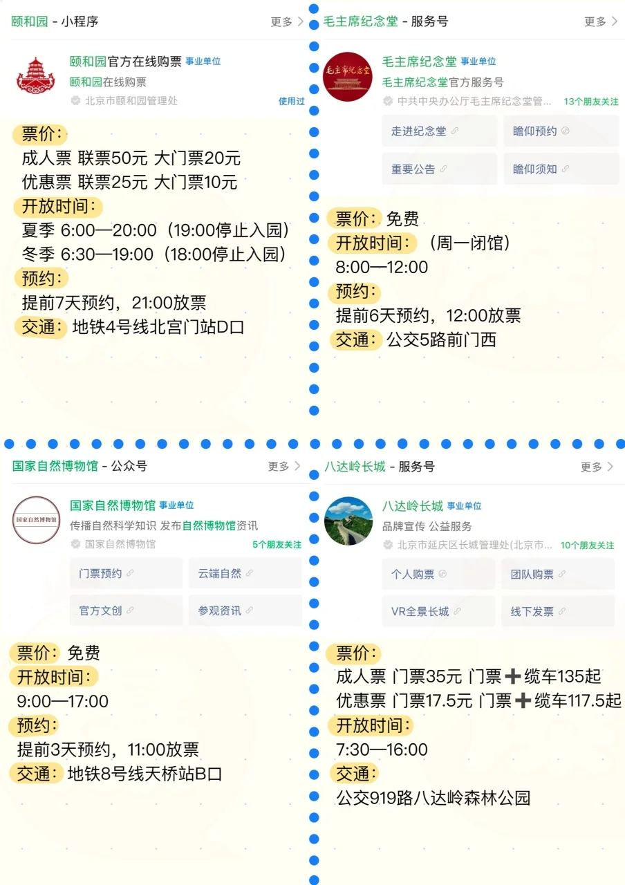 北京旅游，景区预约流程一头雾水？攻略送上📖